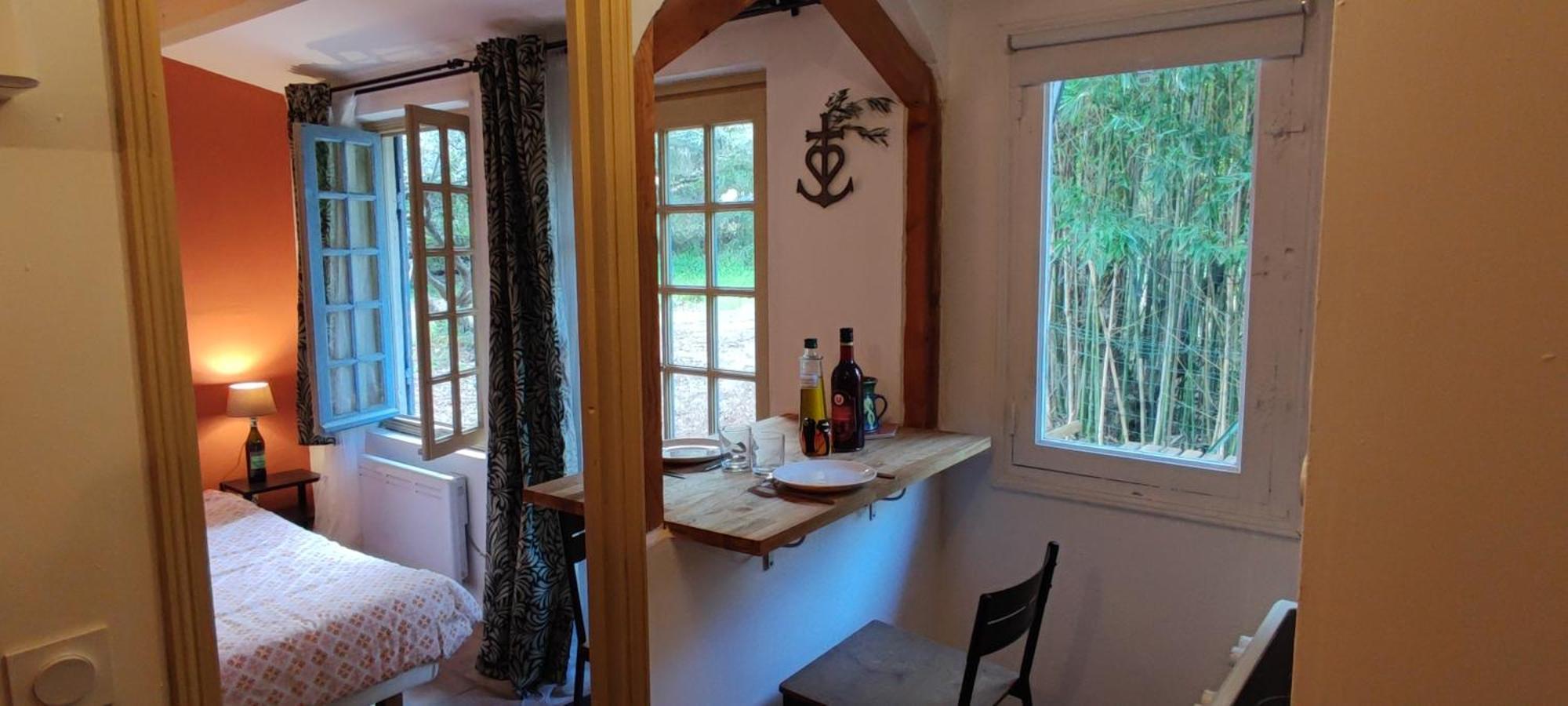 ブルボン Cabanon St Joseph, 2 Personnesヴィラ エクステリア 写真